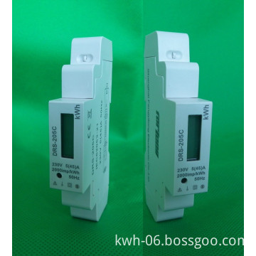 RS485 single phase DIN Rail energy meter (DRS-205C)